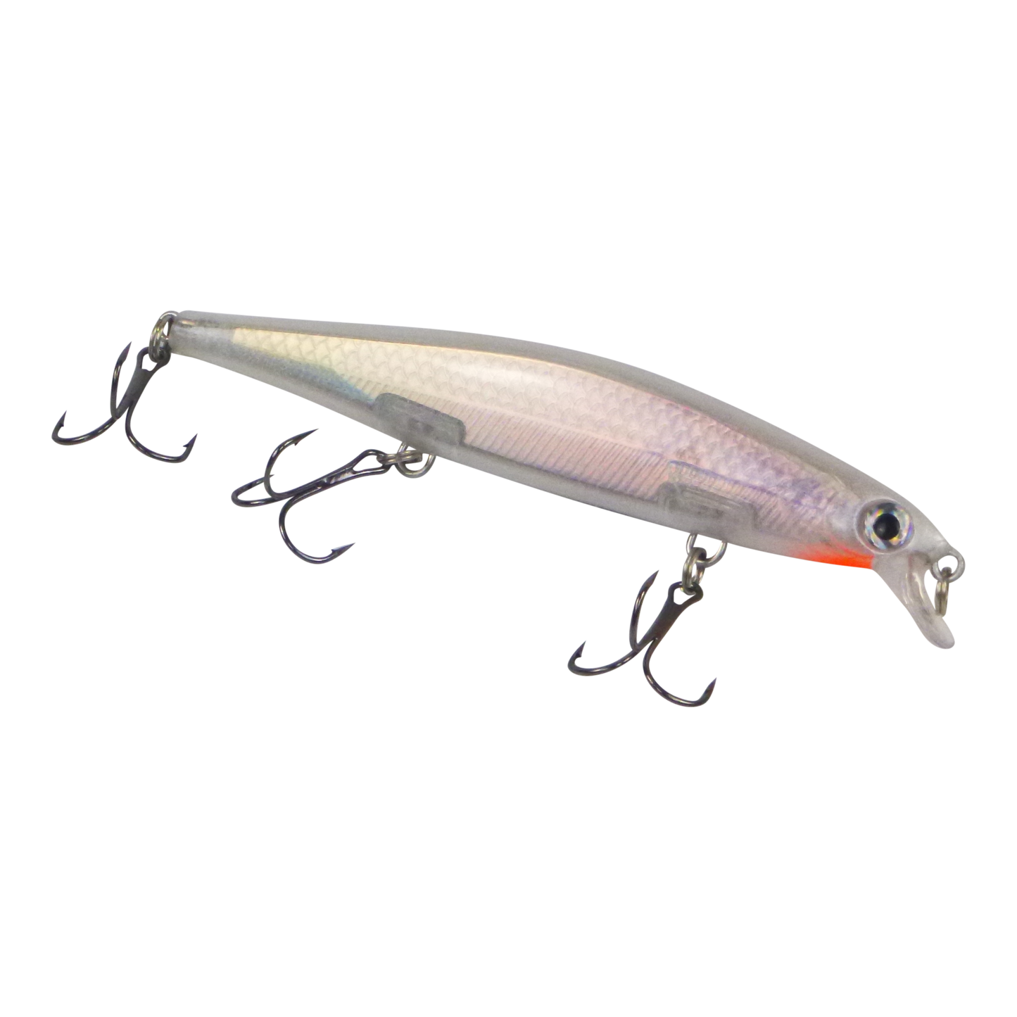 Finesse 'Chudan' 110mm Sinking/Diving Minnow, Ghost Flash-0