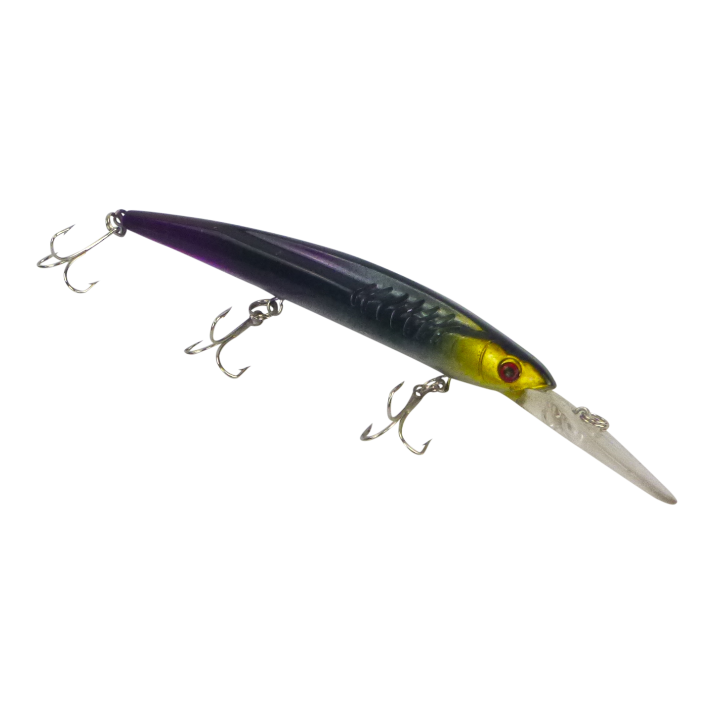 Finesse 'Flash Minnow' Black Gold, 150mm Deep Diving Lure-0