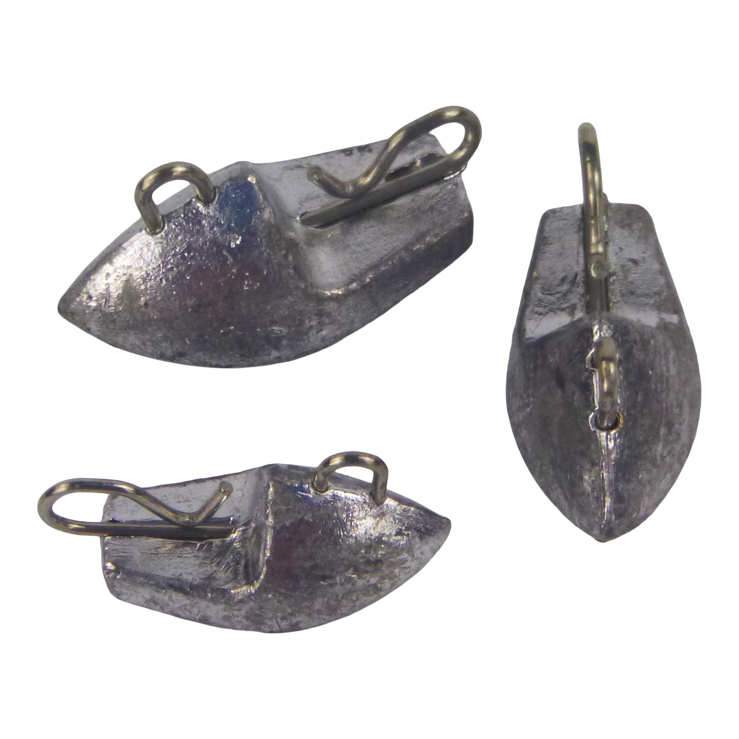 Swimerz 10gm Arrowhead Jig Head, 3/8oz, Lead, Qty 12-1