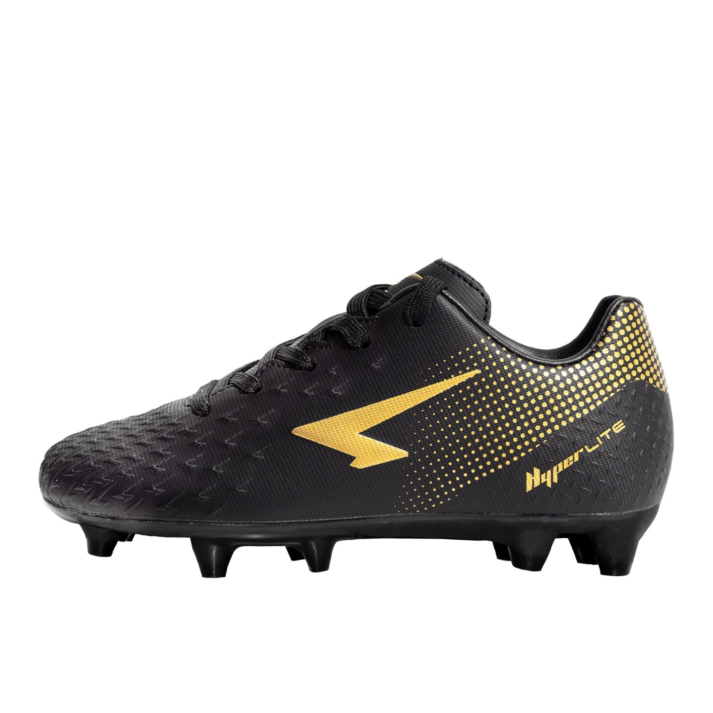 Pace Senior Football Boots - Black/Gold-1