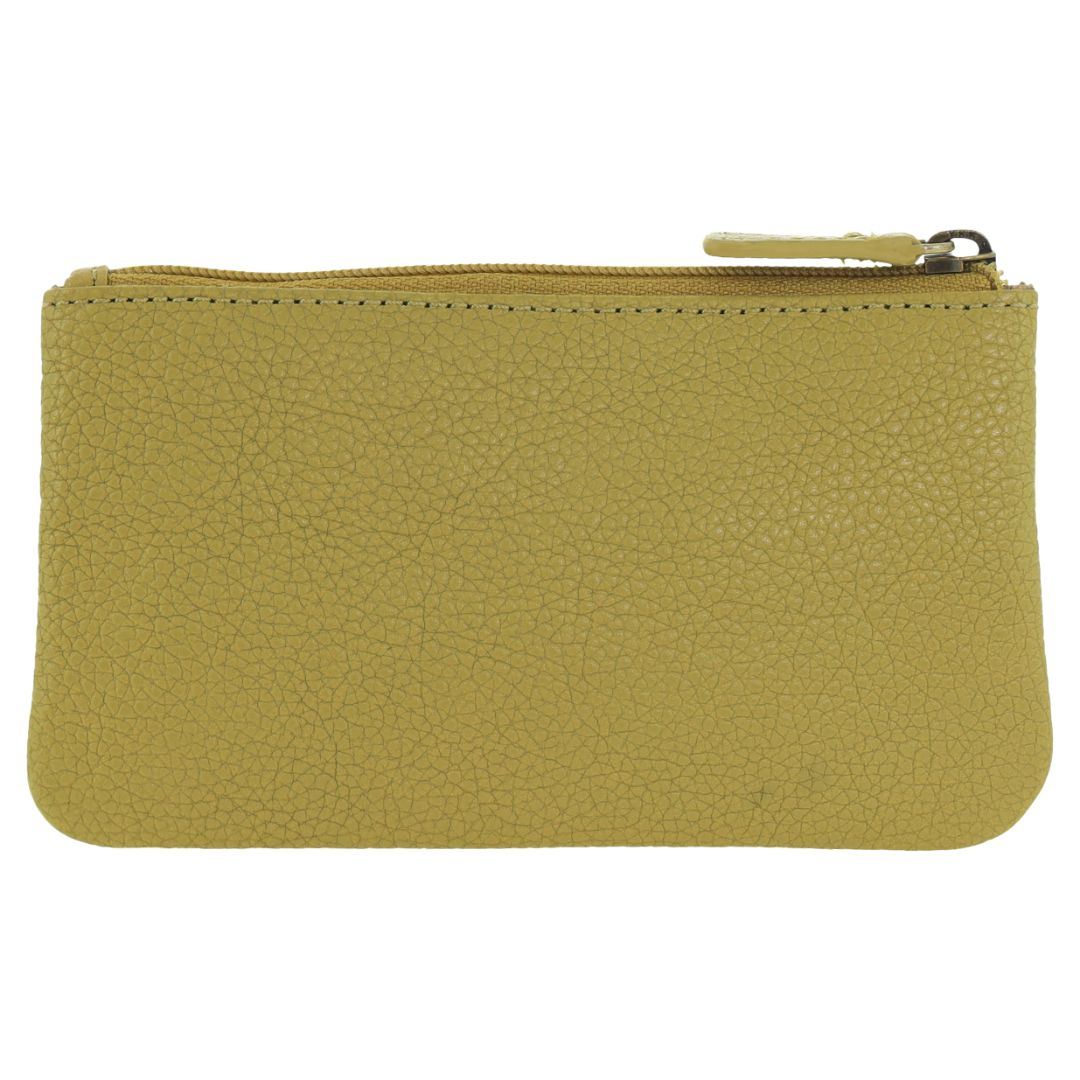Pierre Cardin Ladies Womens Genuine Leather RFID Coin Purse Wallets - Yellow-2