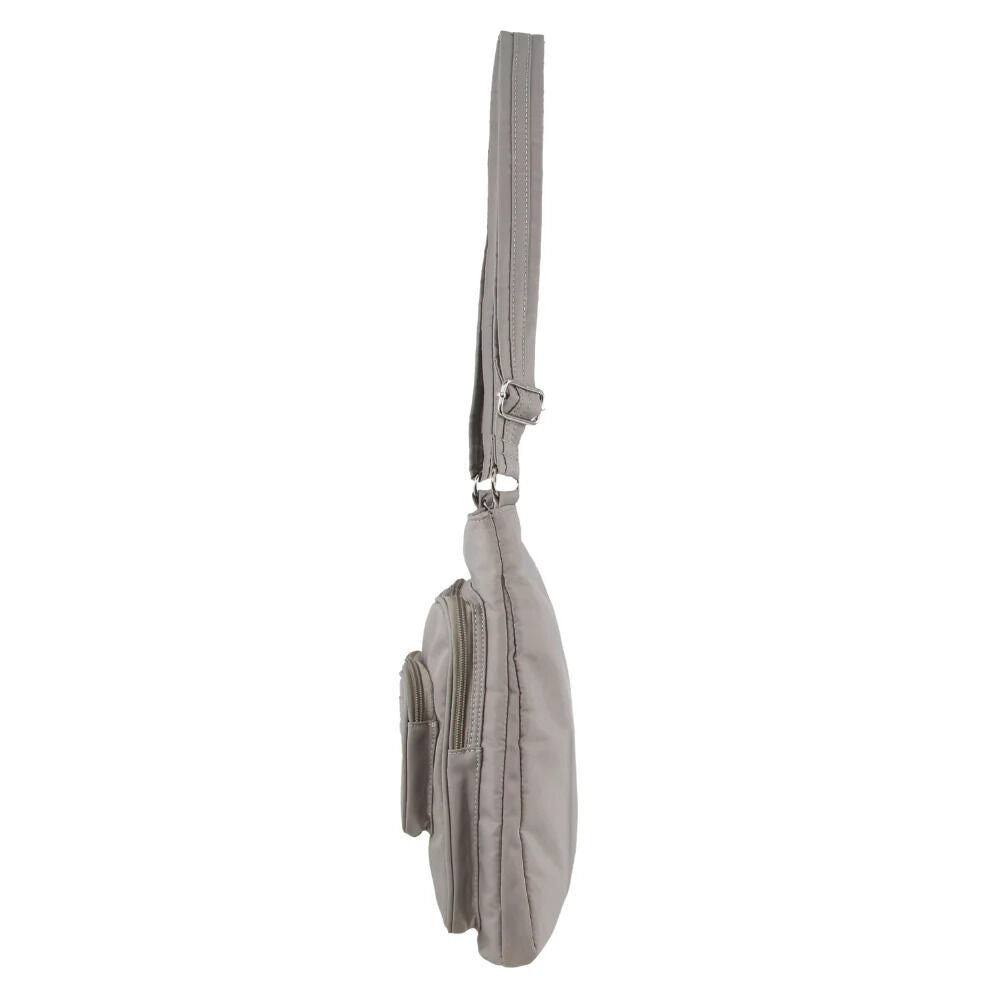 Pierre Cardin Nylon Cross Body RFID Anti-Theft Slash Proof Bag - Taupe-4