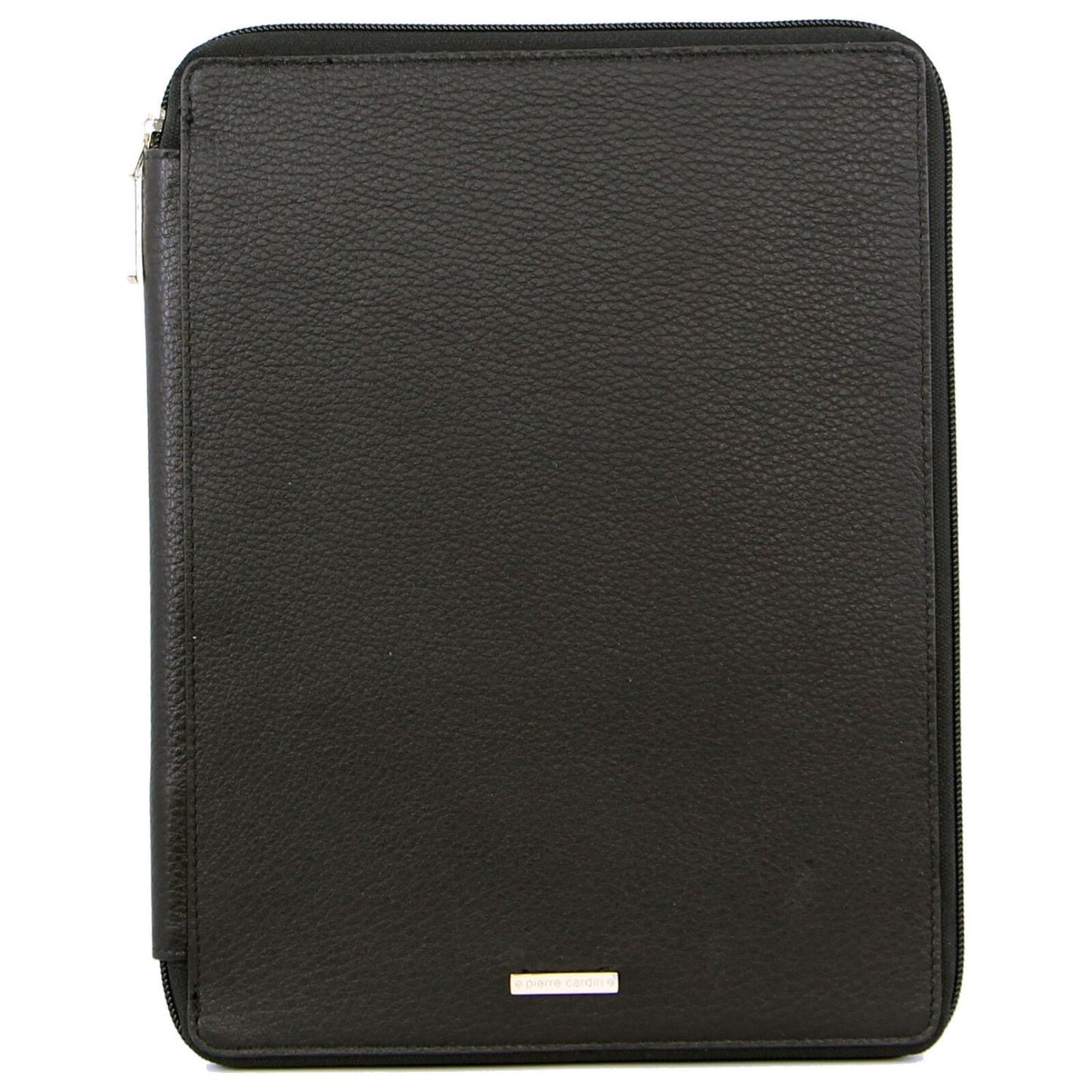 Pierre Cardin Unisex Document Folio for iPad Tablet Compendium Cover Case - Black-2