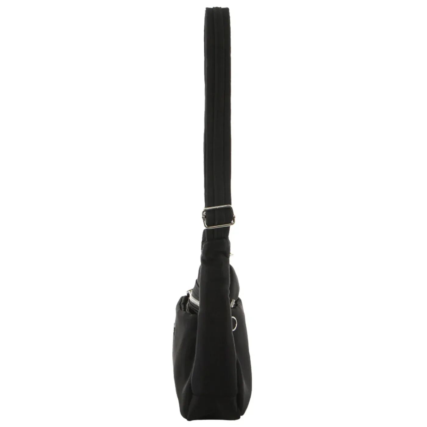 Pierre Cardin Nylon Cross Body RFID Anti-Theft Slash Proof Travel Bag - Black-4