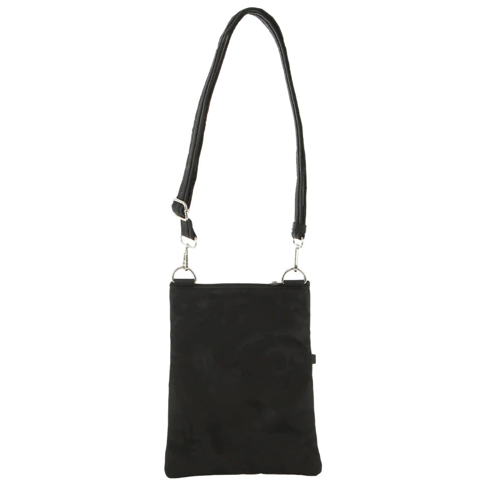 Pierre Cardin Anti-Theft Crossbody RFID Camouflage Bag - Black/Camo (Slash Proof)-3
