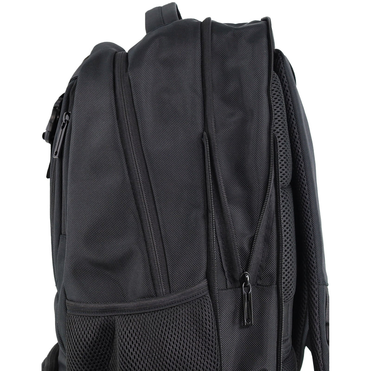 Pierre Cardin 32L Mens Nylon Computer/Business Backpack Bag - Black
