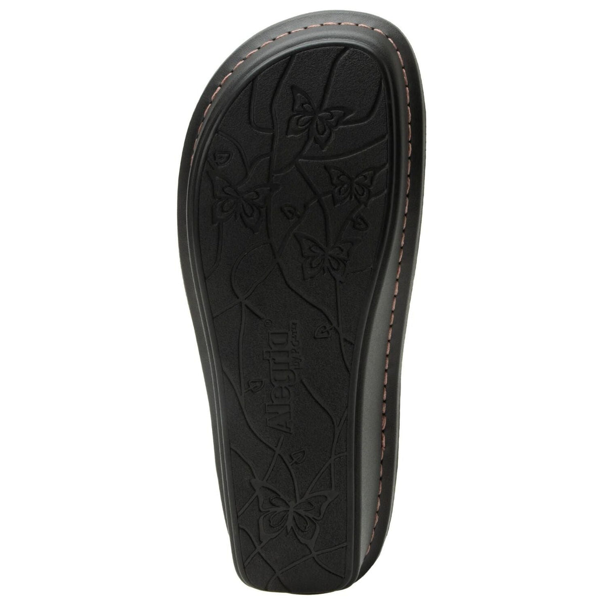 Alegria Vienna Womens Embossed Leather Slingback Sandals in Soft As I Leaf You