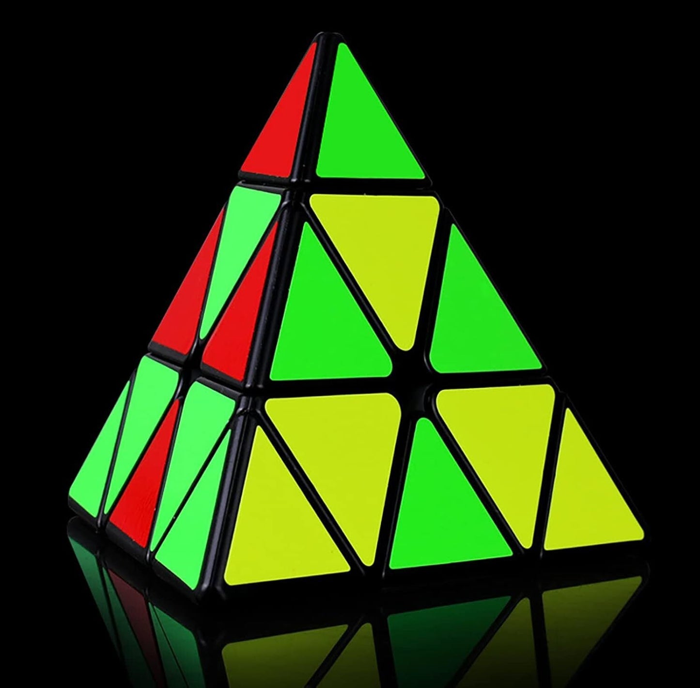 3x3 Triangle Speed Cube Pyramid Brain Teaser Puzzle Magic Educational Toy-4