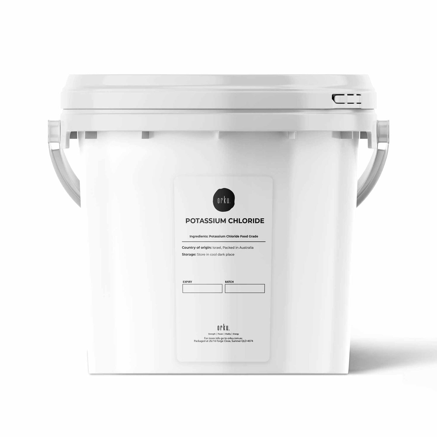 Potassium Chloride Powder Tub - Pure KCL E508 Food Grade Salt Replacer Bulk-6