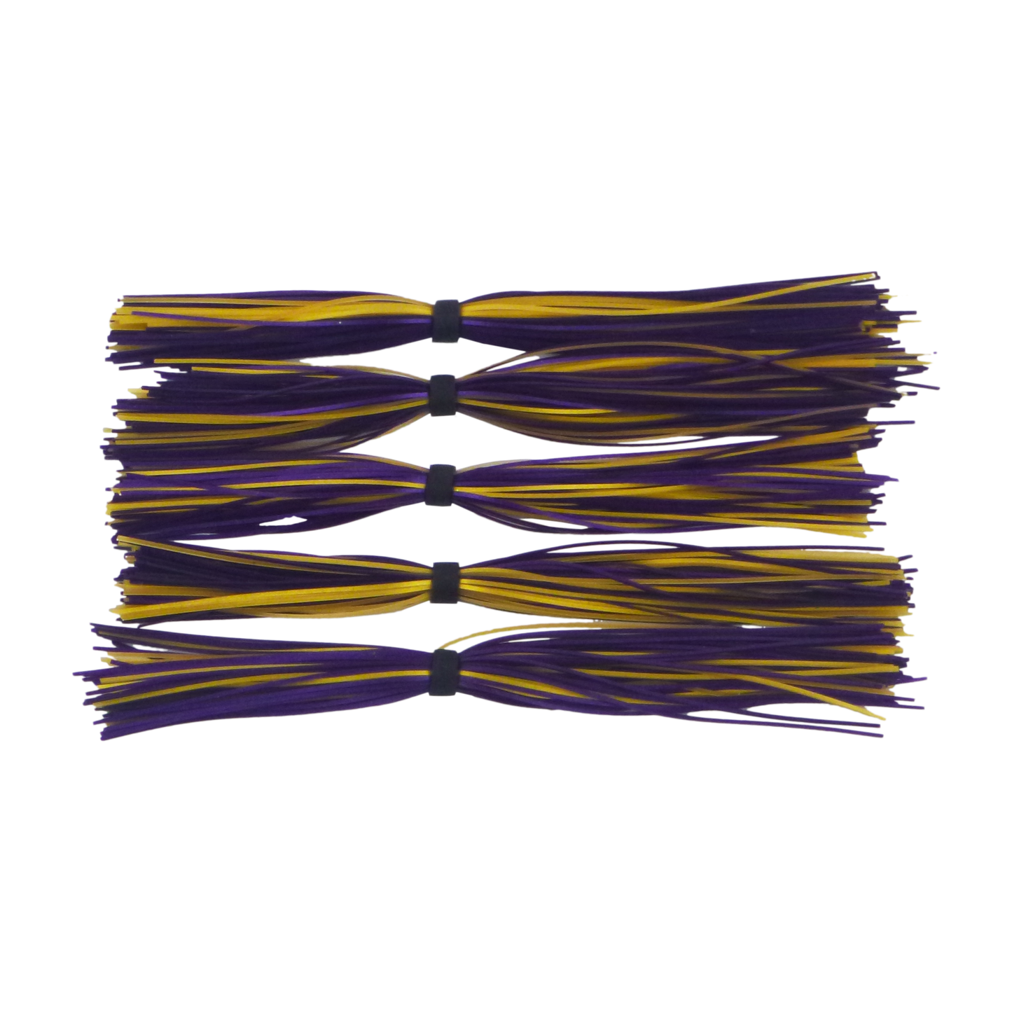 Dekoi Chatterbait Lure Skirts, Purple Gold-0