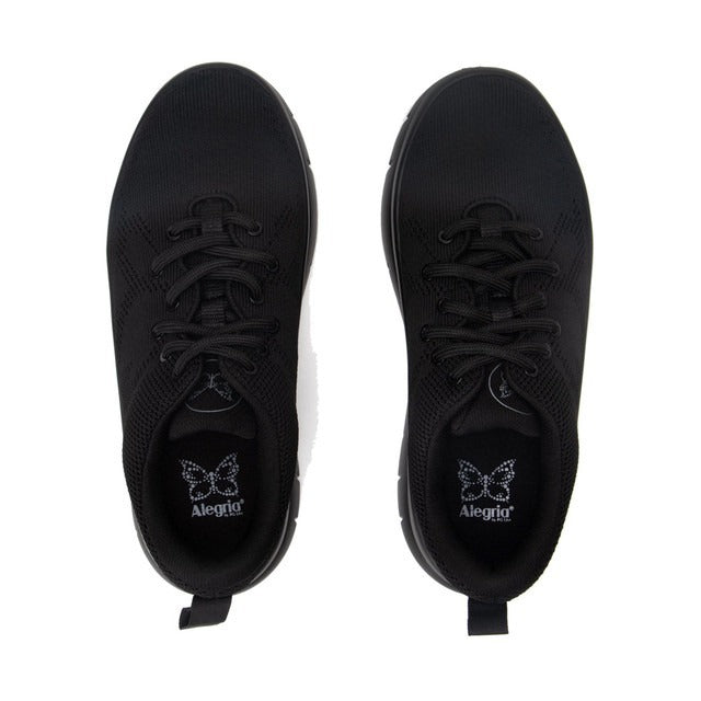 Alegria Womens Roll On Sneakers Ladies Shoes Runners in Black-4