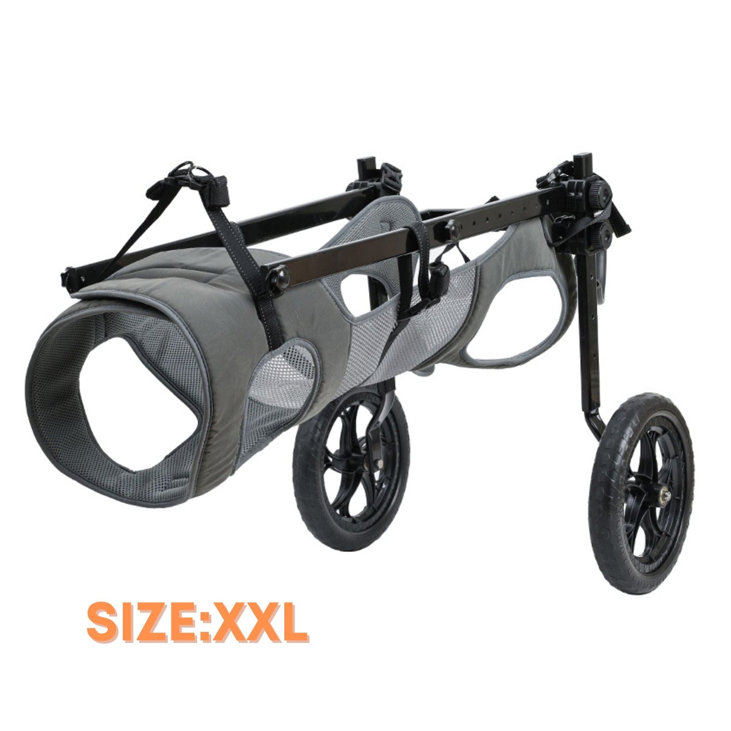 Rooster Farms Large Breed Dog Wheelchair - Adjustable Back Hind Leg Mobility Aid-6