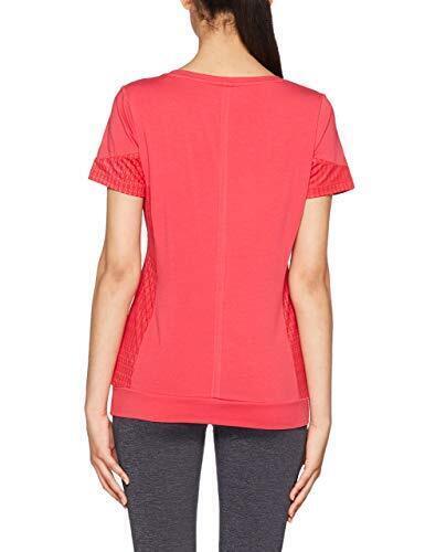 Lotto Womens Indy II Tee Shirt Sports Soccer Tennis Training - Red Rose-3