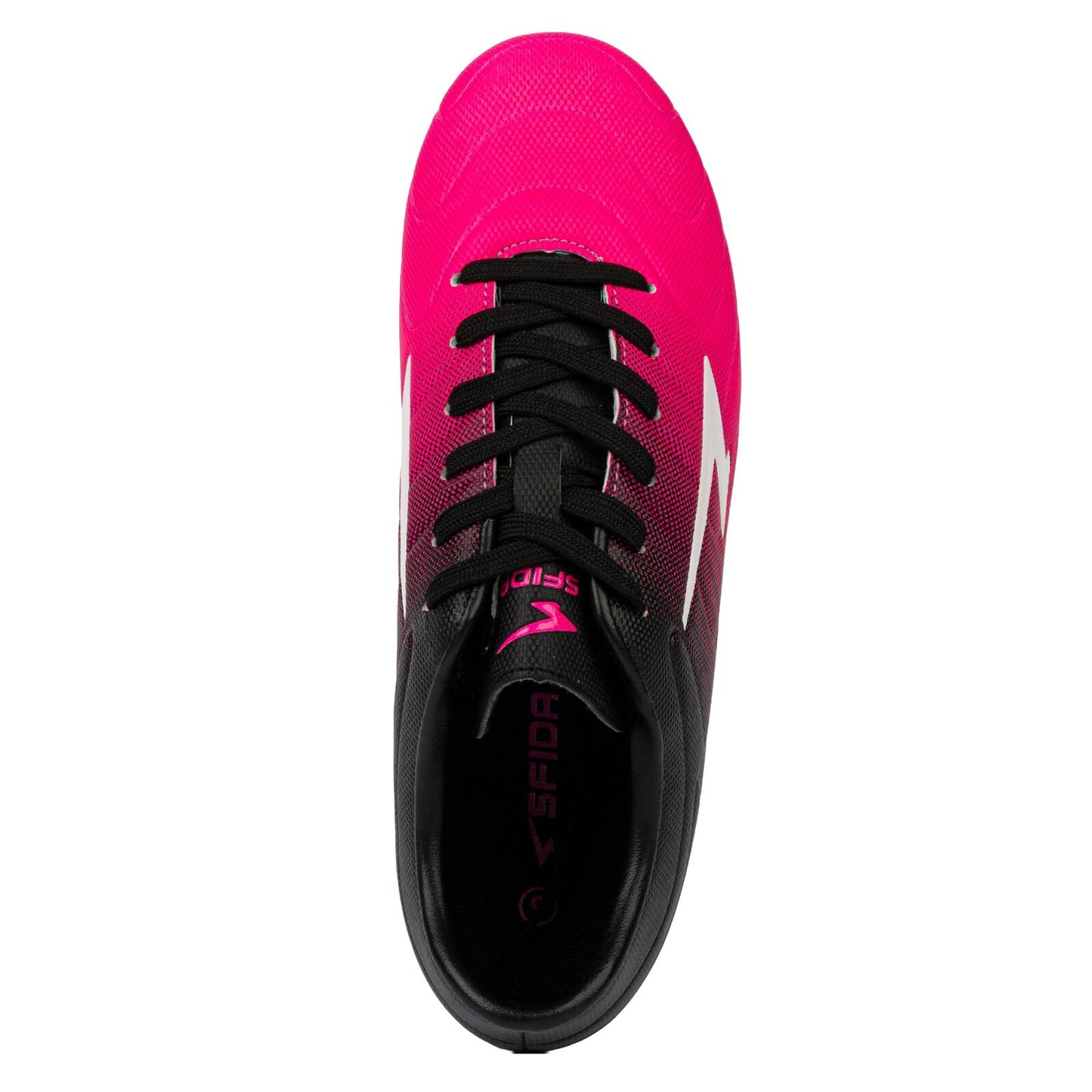 Sfida Velocity Junior Soccer Football Boots - Fuchsia/Black (Childrens/Kids)-4