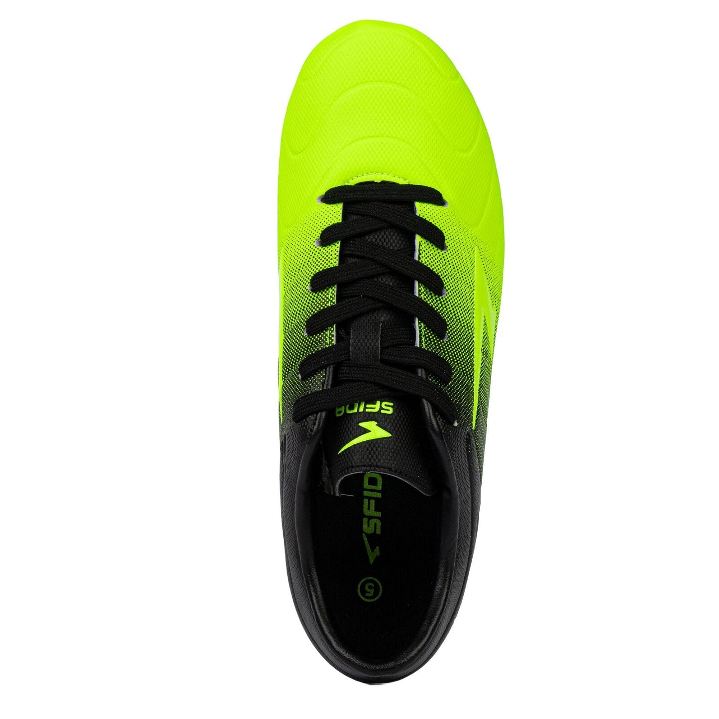 Sfida Velocity Senior Mens Football Soccer Boots in Lime/Black-4