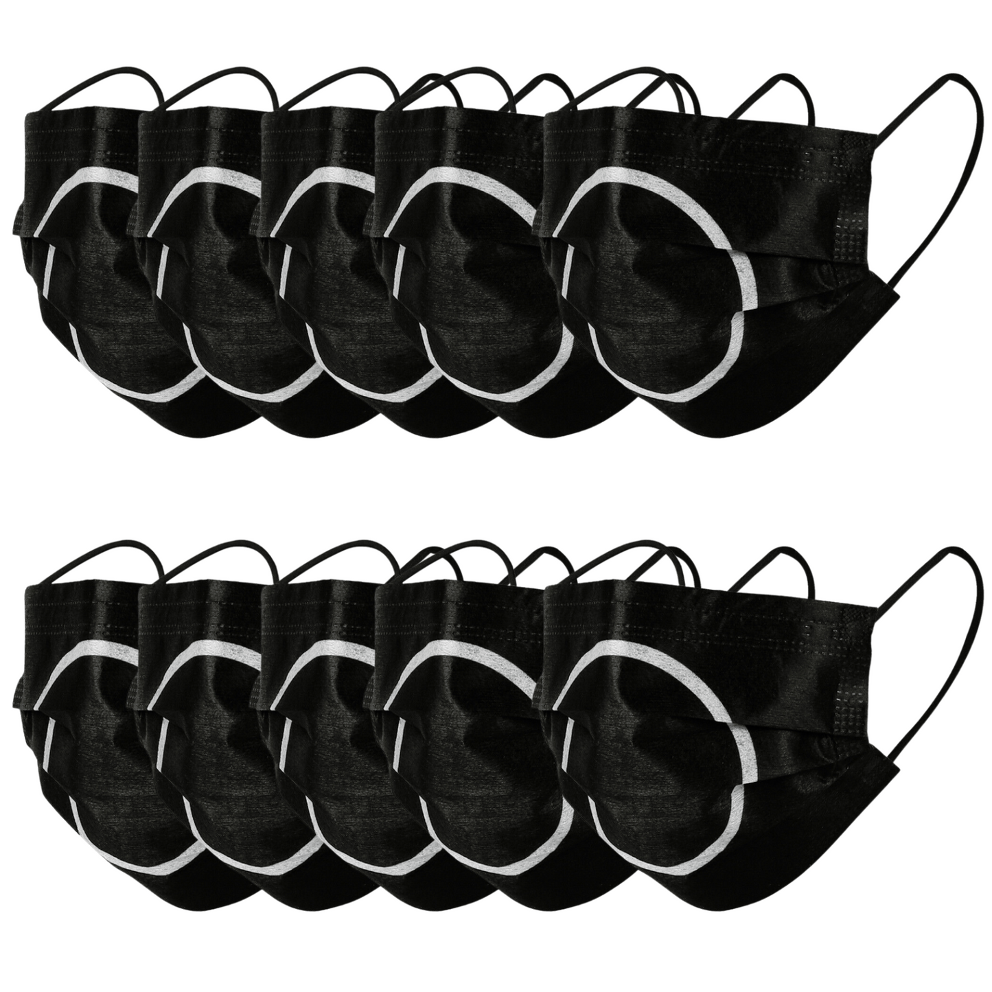 10x Squid Game Disposable Face Mask Guard Dust Mouth 3 Ply Air Purifying-5