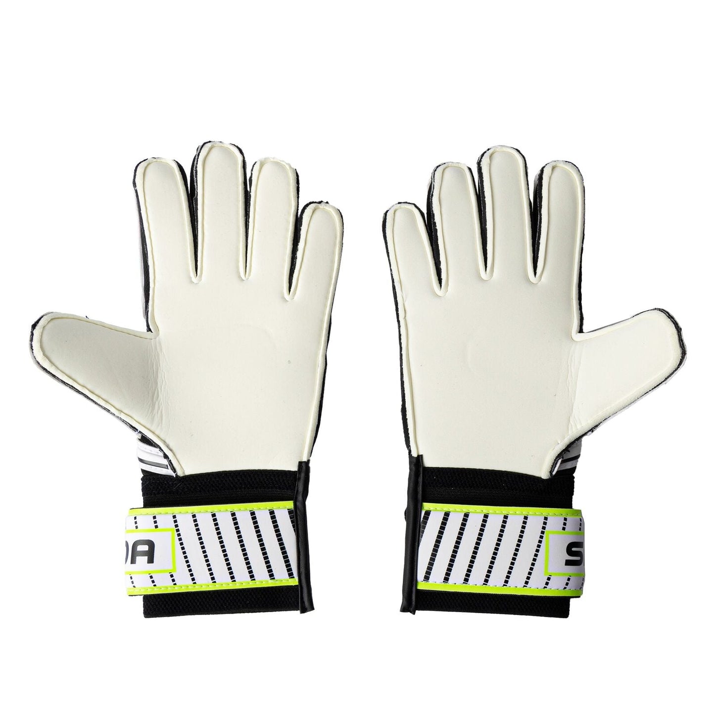 Sfida Competition Soccer Goalkeeping Gloves in Black/Lime (Futsal /Football)-3