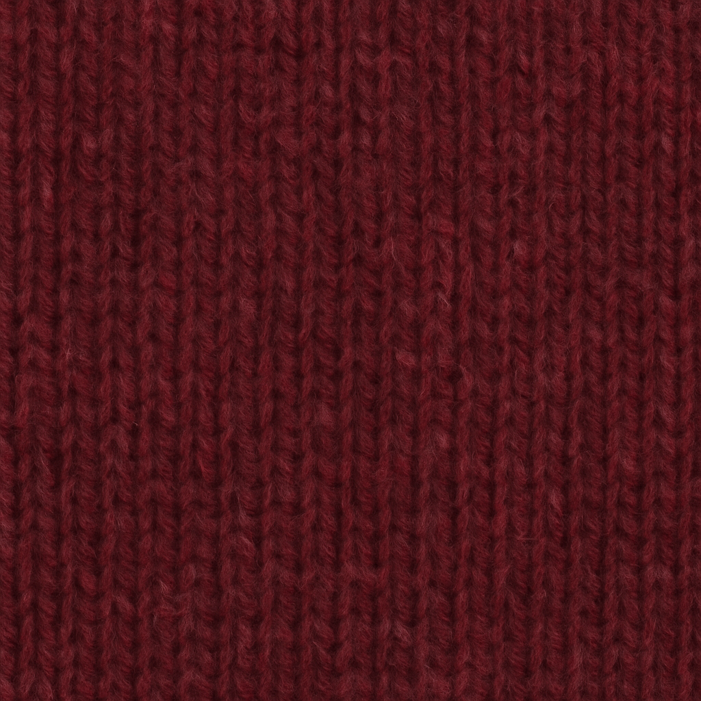 100% SHETLAND RAGG WOOL CREW Round Neck Knit JUMPER Pullover Mens Sweater Knitted - Burgundy-3