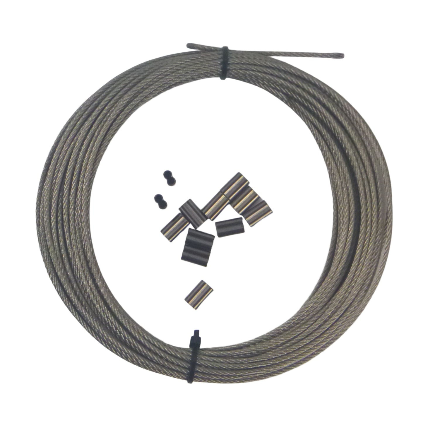 Swimerz 49 Strand Stainless Steel Trace Wire, 600lb, 30ft-1