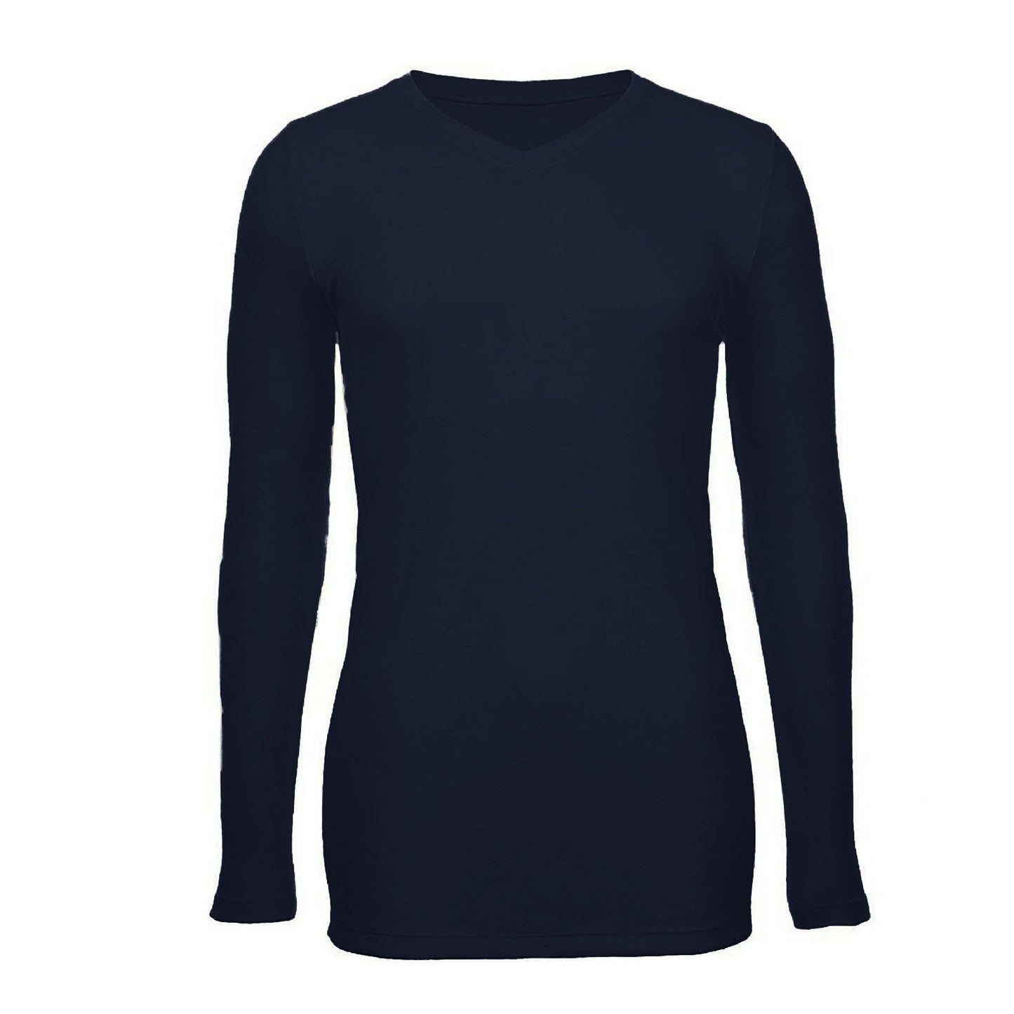 Mens 100% Pure Merino Wool V-Neck Long Sleeve Top T Shirt Thermal Underwear-6