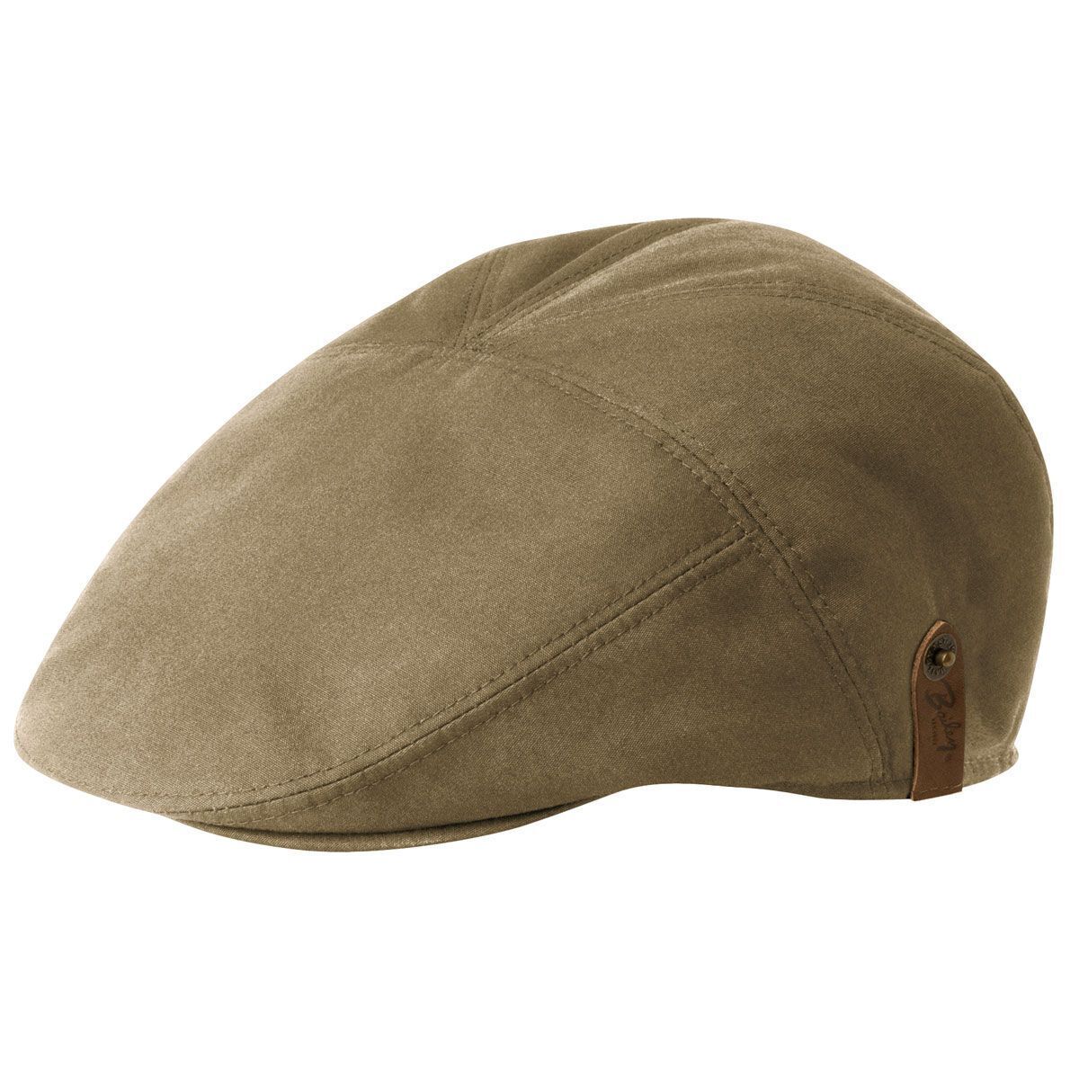 Bailey Of Hollywood Mens Graham Flat Cap Ivy - Tan-1