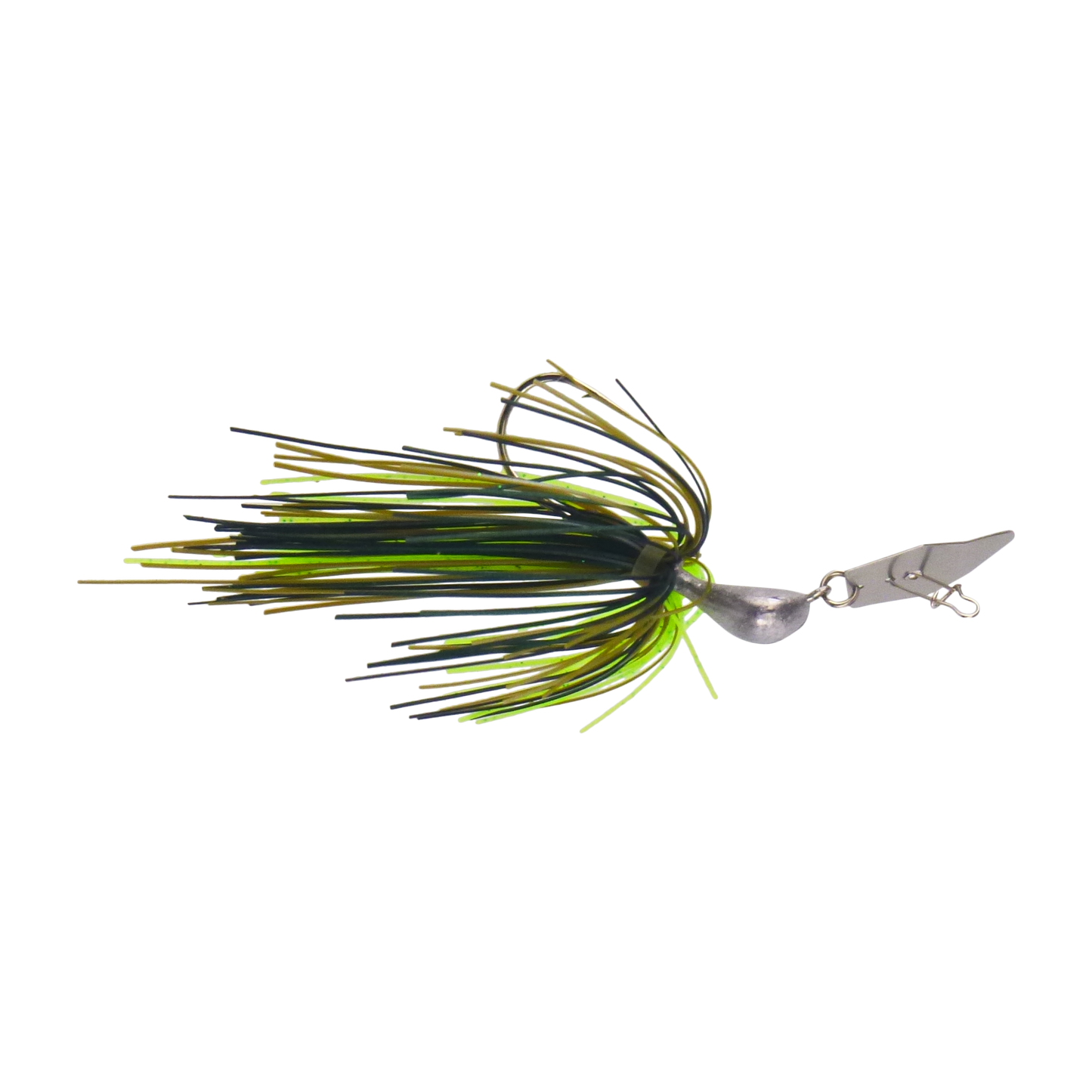 Dekoi 7gm Bladed Swim Jig, Chatterbait, Tree Frog, 2 pack-0