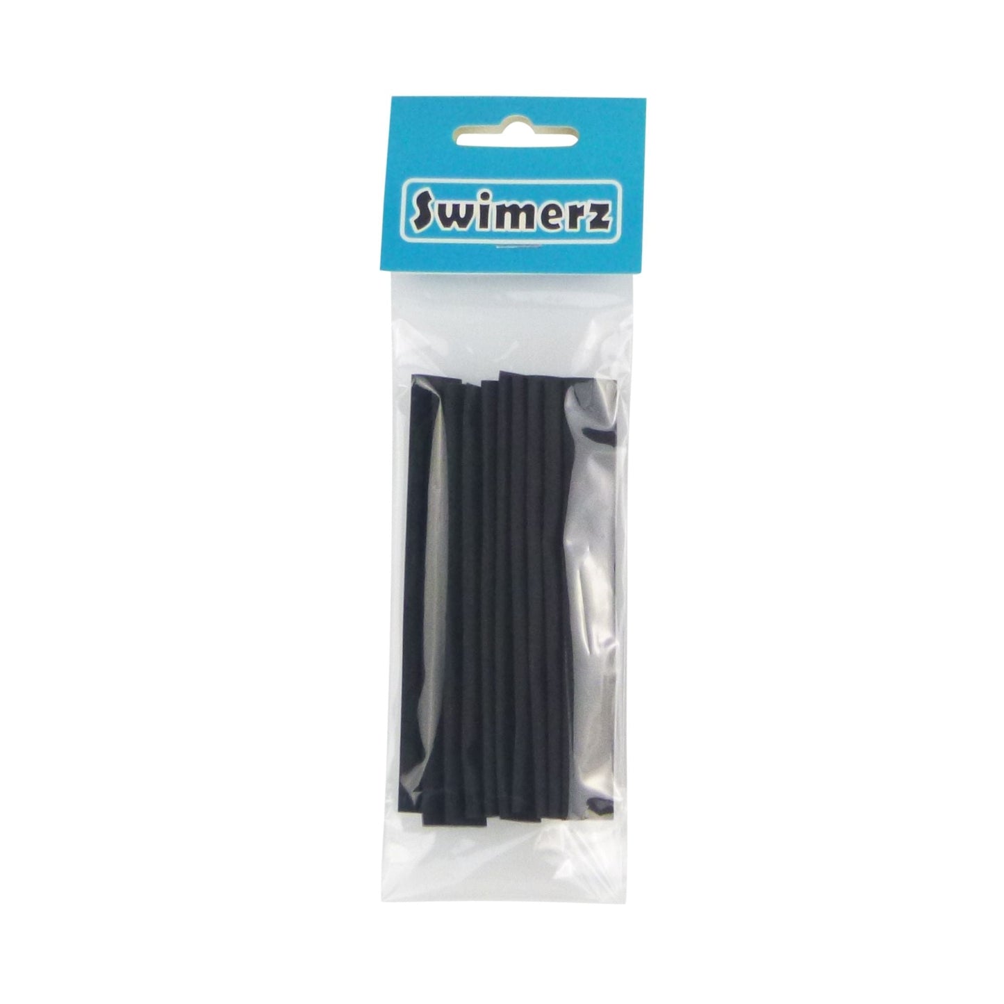 Swimerz Assist Hook Sleeves, Black, 100mmL X 8mmD, Qty 10-0