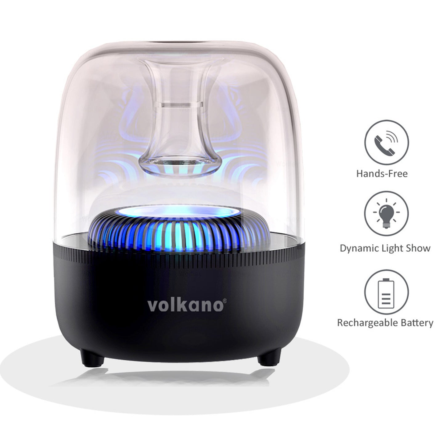 2X Wireless Rechargeable Bluetooth Speaker LED Portable Stereo FM USB/TF/AUX
