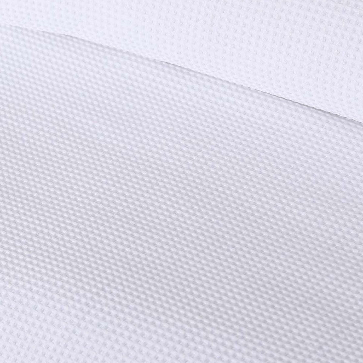 Accessorize White Waffle Polyester Quilt Cover Set Single