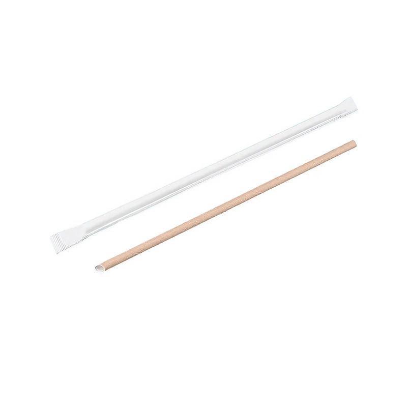 1000-2000pcs Colourful Paper Drinking Straws FOIL Metallic Party - White-6*230mm 2000PCS