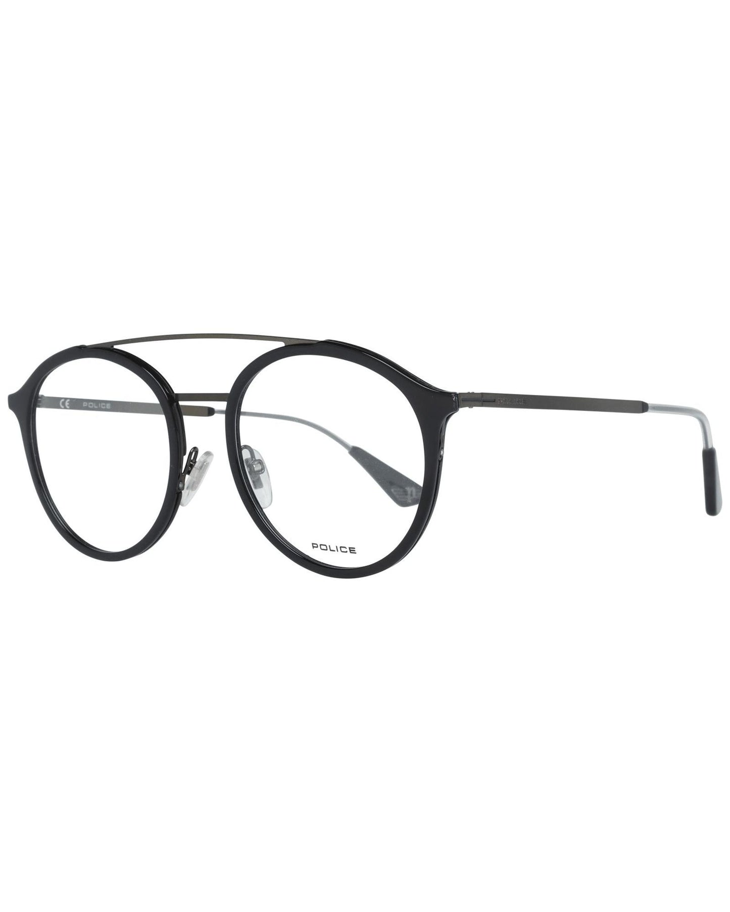 Police Men's Black Optical Frames - One Size