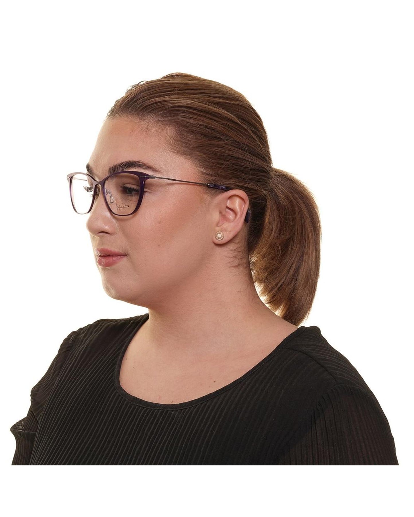 Yohji Yamamoto Women's Purple Optical Frames - One Size