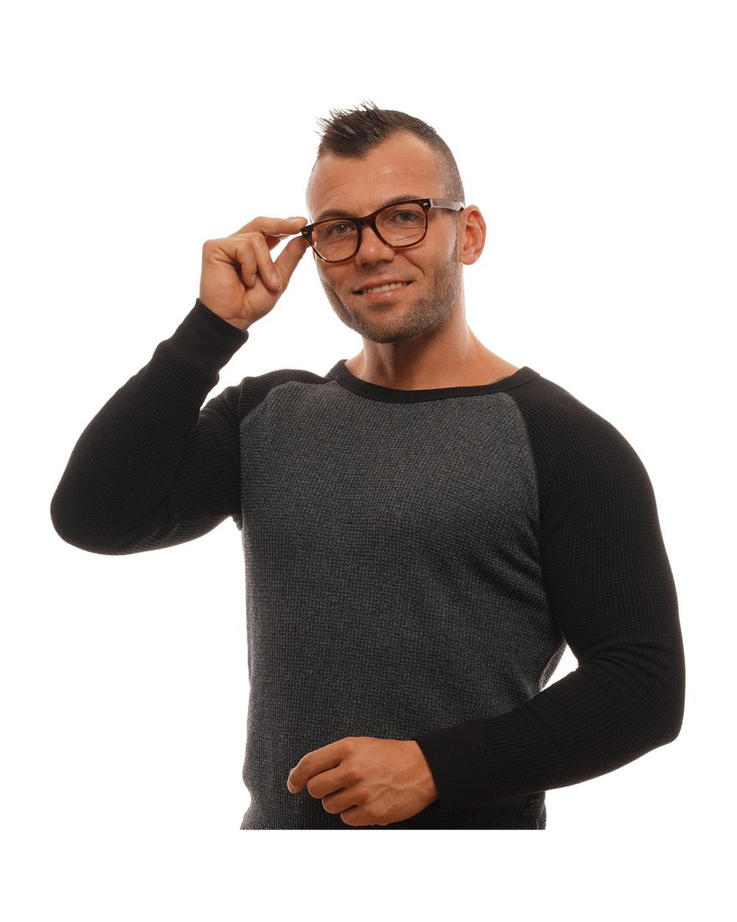 Zegna Couture Men's Brown Optical Frames - One Size