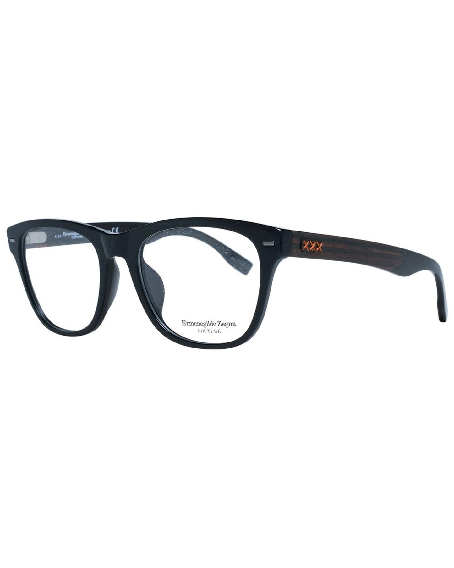 Zegna Couture Men's Black Optical Frames - One Size