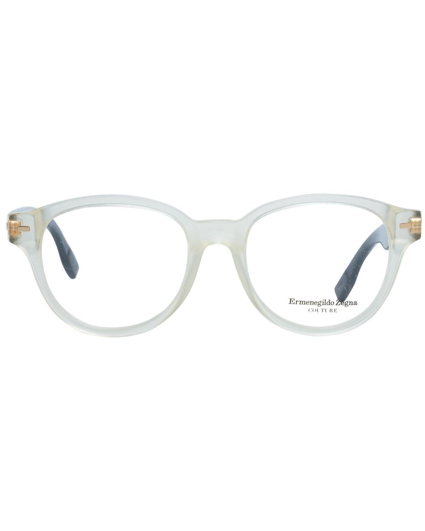 Zegna Couture Men's Transparent Optical Frames - One Size