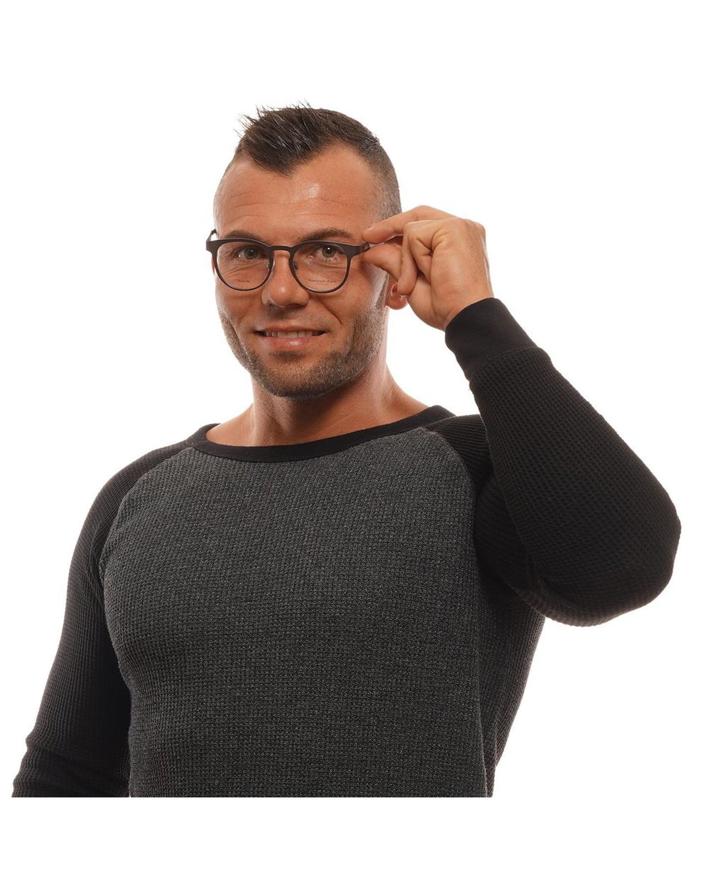 Zegna Couture Men's Gray Optical Frames - One Size