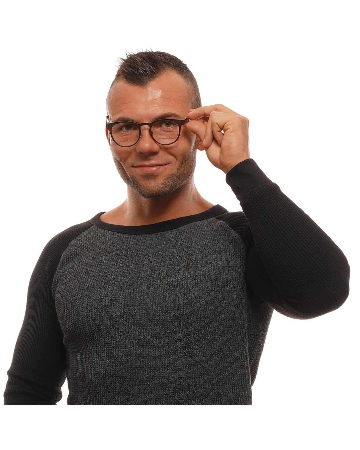 Zegna Couture Men's Bronze Optical Frames - One Size