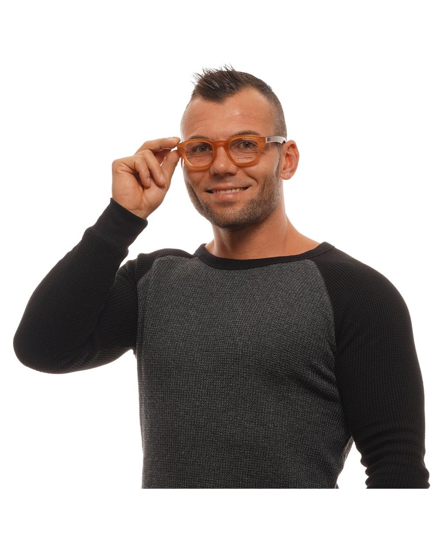 Zegna Couture Men's Brown Optical Frames - One Size