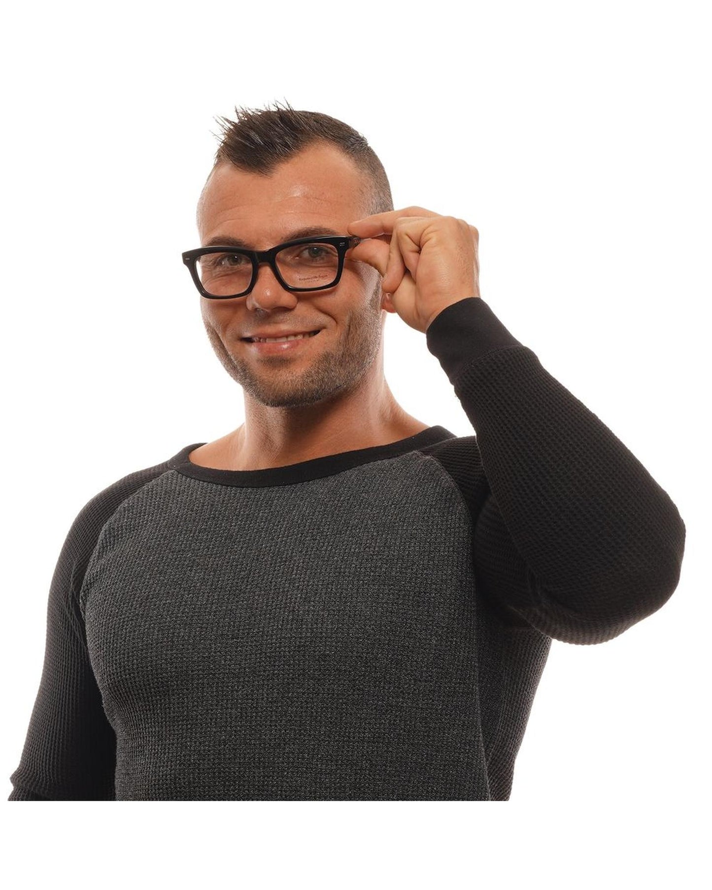 Zegna Couture Men's Black Optical Frames - One Size