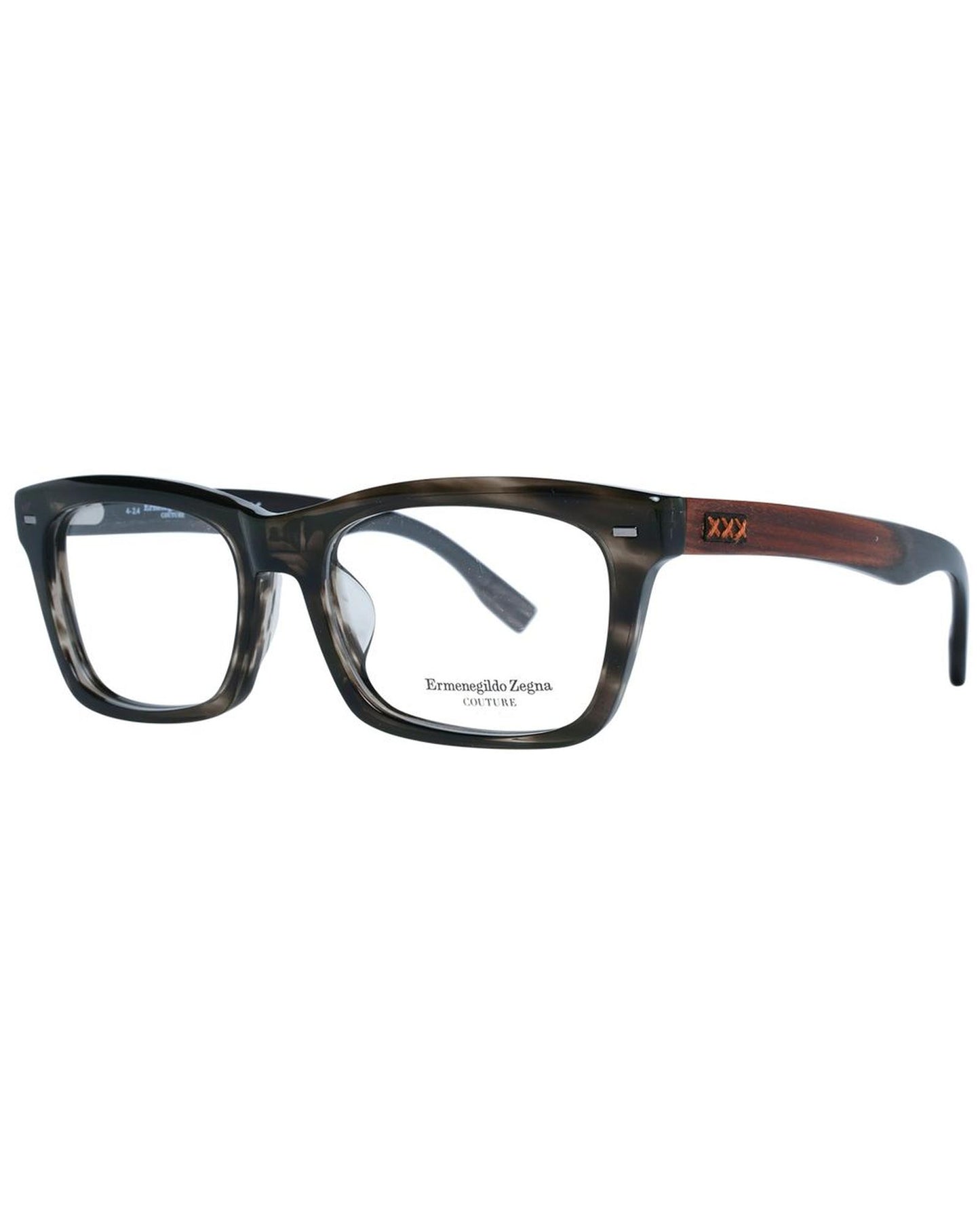 Zegna Couture Men's Gray Optical Frames - One Size