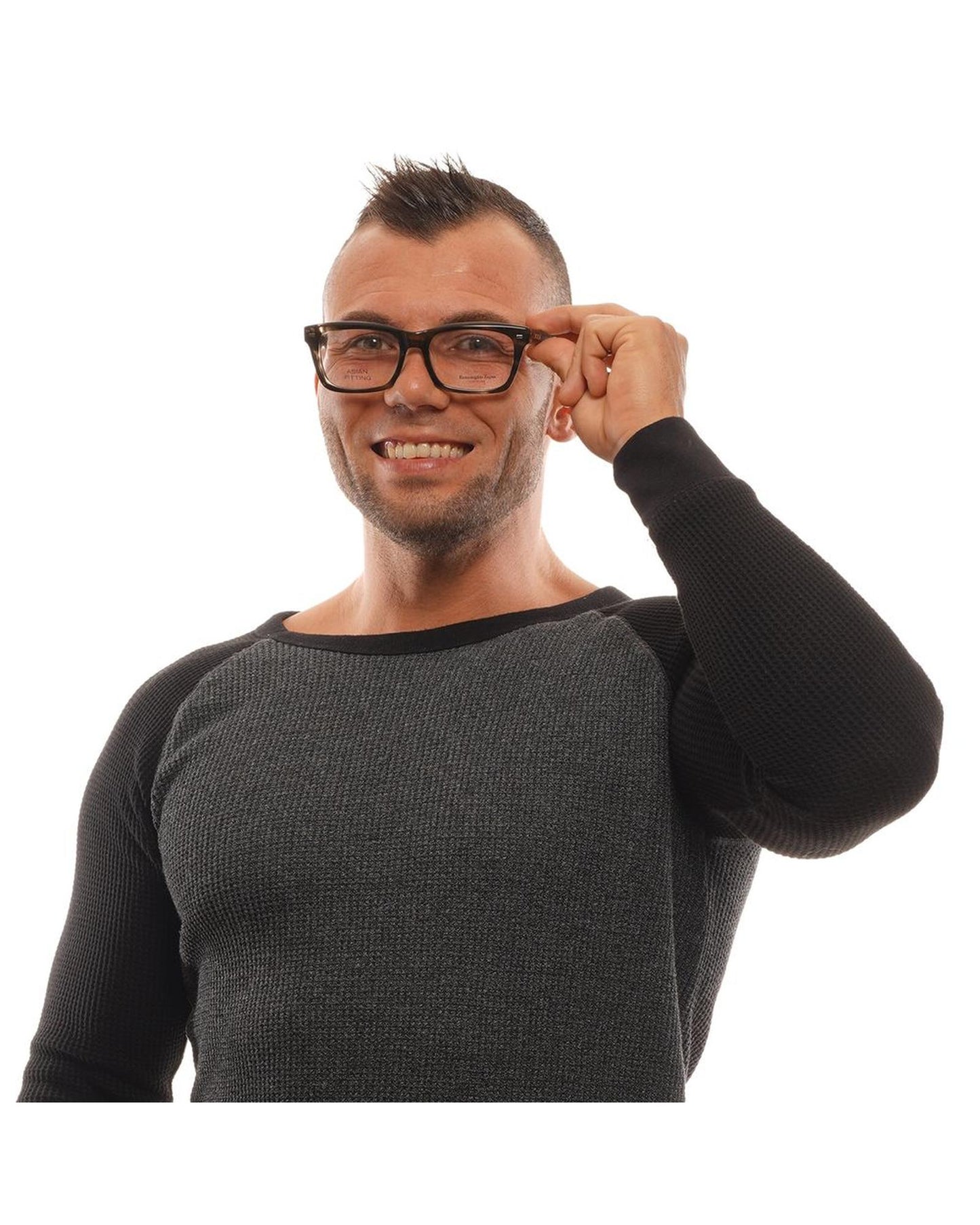 Zegna Couture Men's Gray Optical Frames - One Size