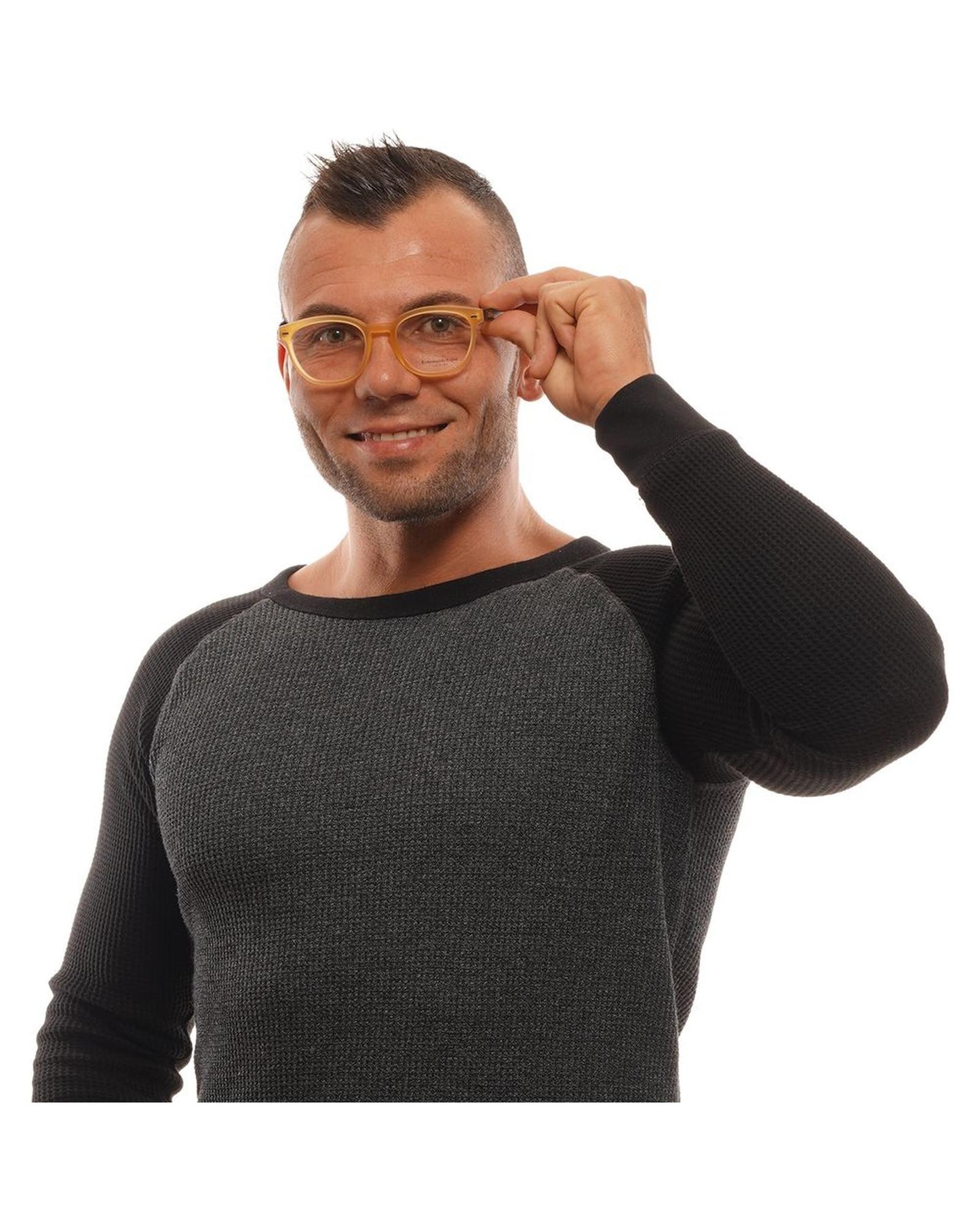 Zegna Couture Men's Orange Optical Frames - One Size