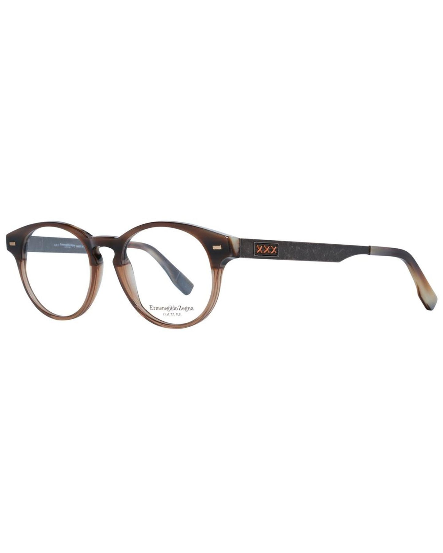 Zegna Couture Men's Brown Optical Frames - One Size
