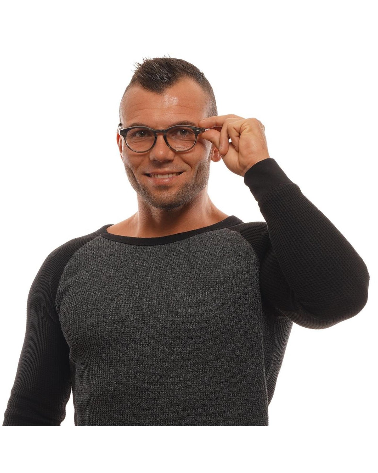 Zegna Couture Men's Gray Optical Frames - One Size
