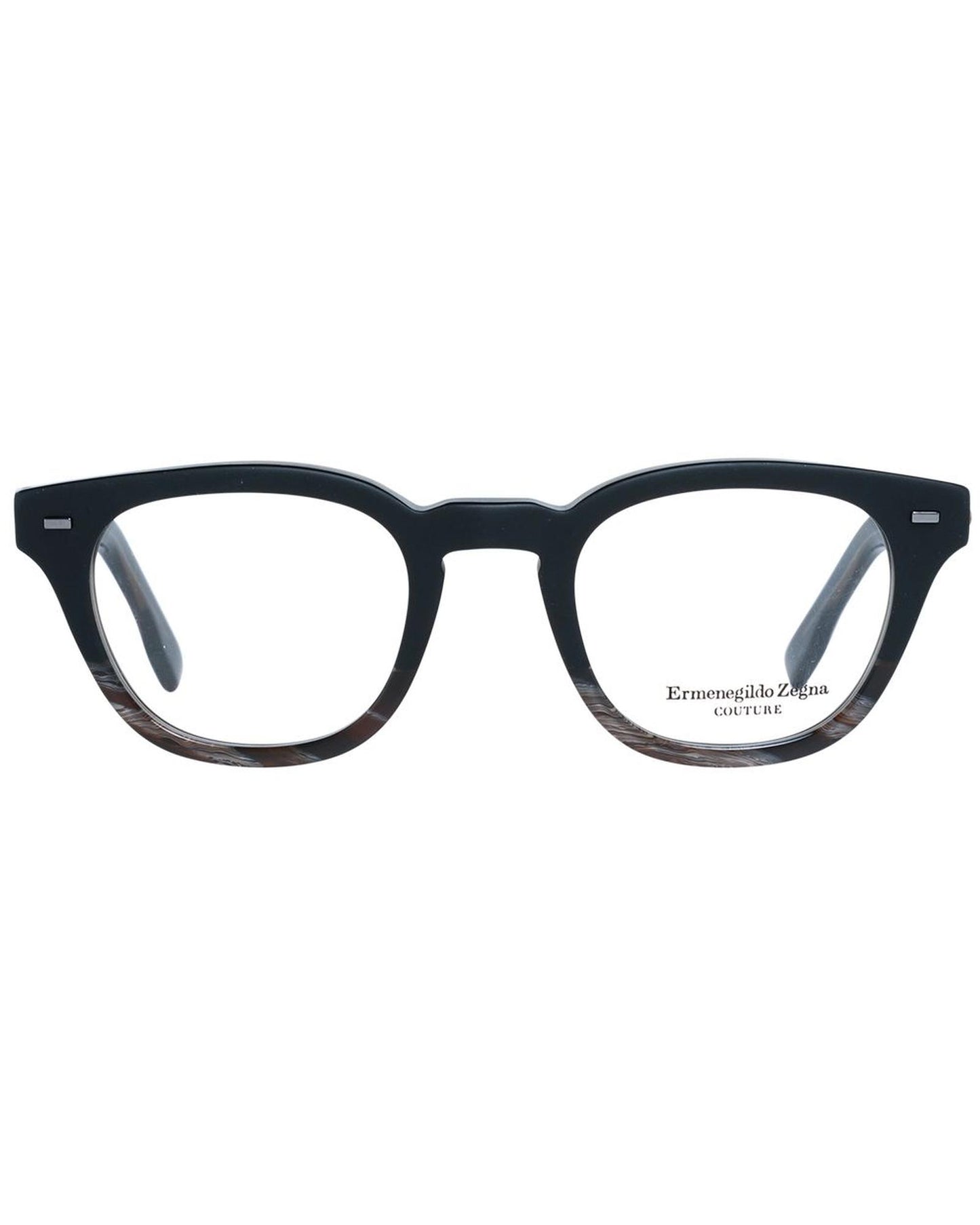Zegna Couture Men's Black Optical Frames - One Size