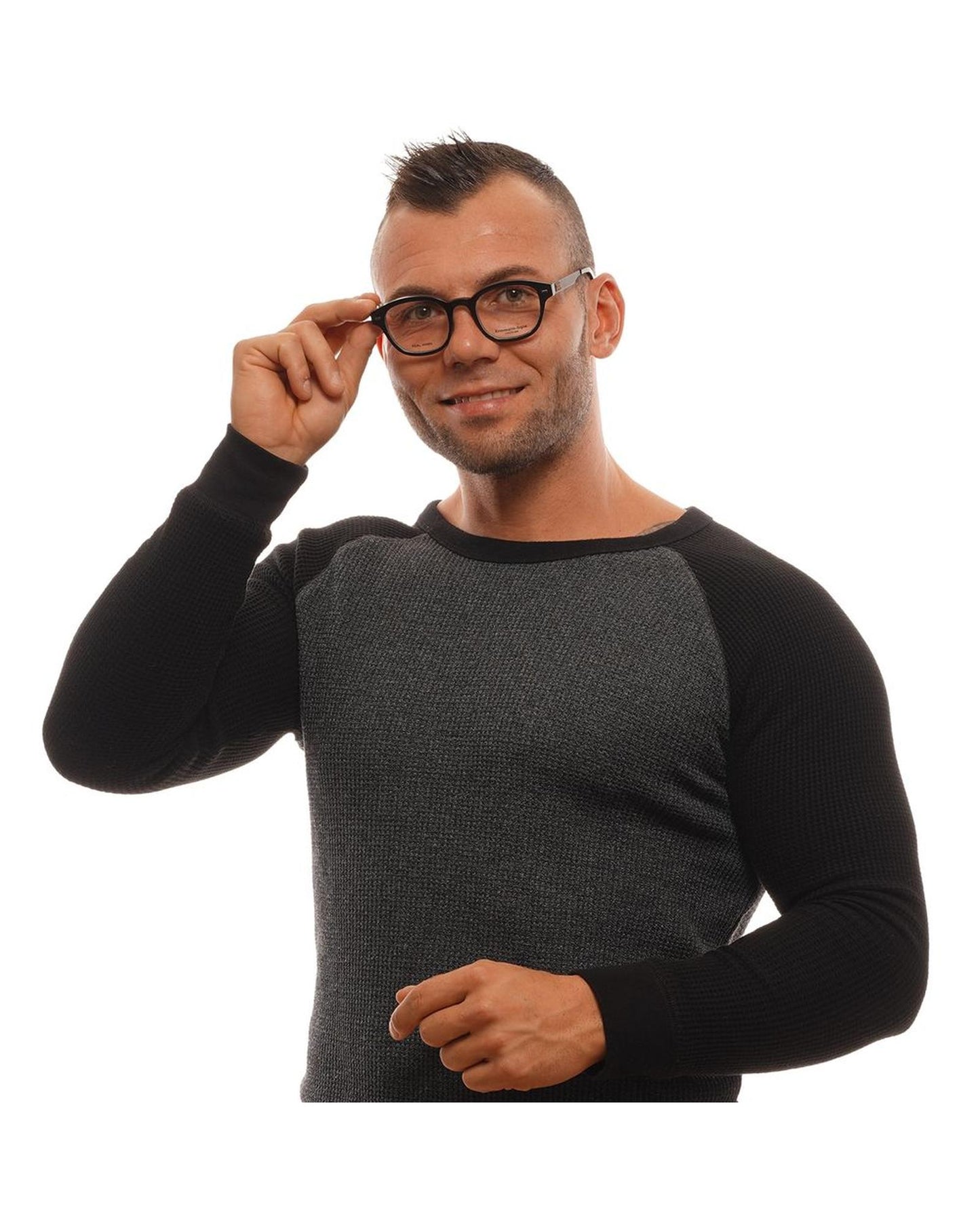 Zegna Couture Men's Black Optical Frames - One Size