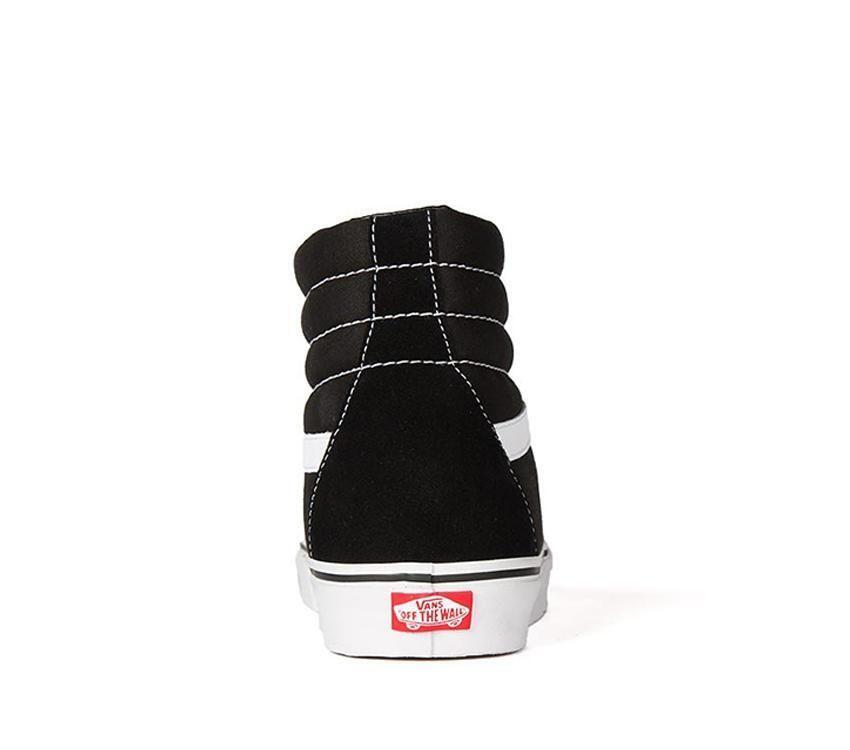 VANS SK8 Hi Casual Shoes High Top Canvas Skateboard Sneakers Old Skool - Black/White-4