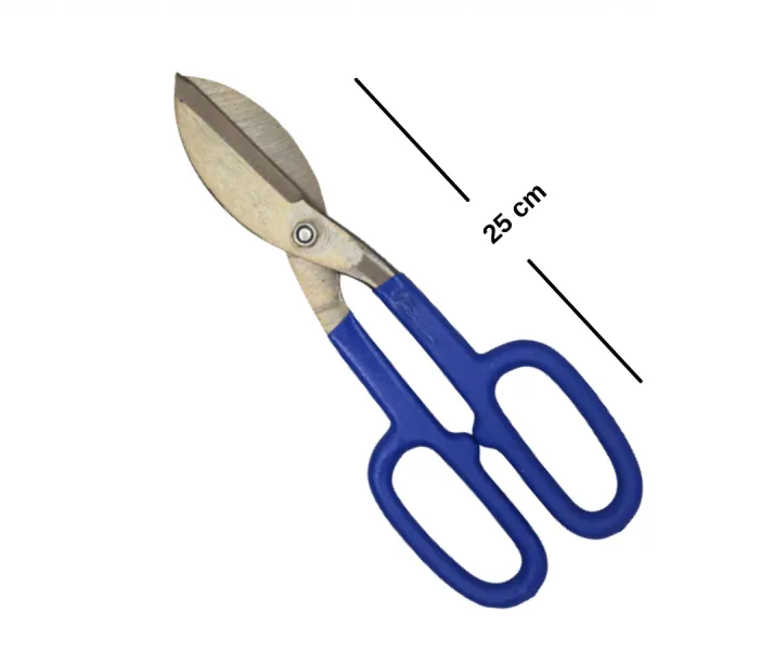 10" Metal Shear Snip Sheet Scissors Heavy Duty Steel Plate Cutting Wire Cutter-2