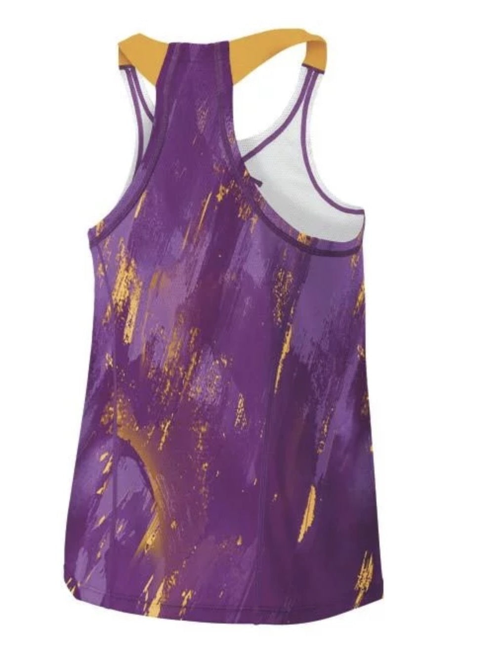 Wilson Girls SP Painted Print Mesh BF Tank Top Tennis Sports Kids-2