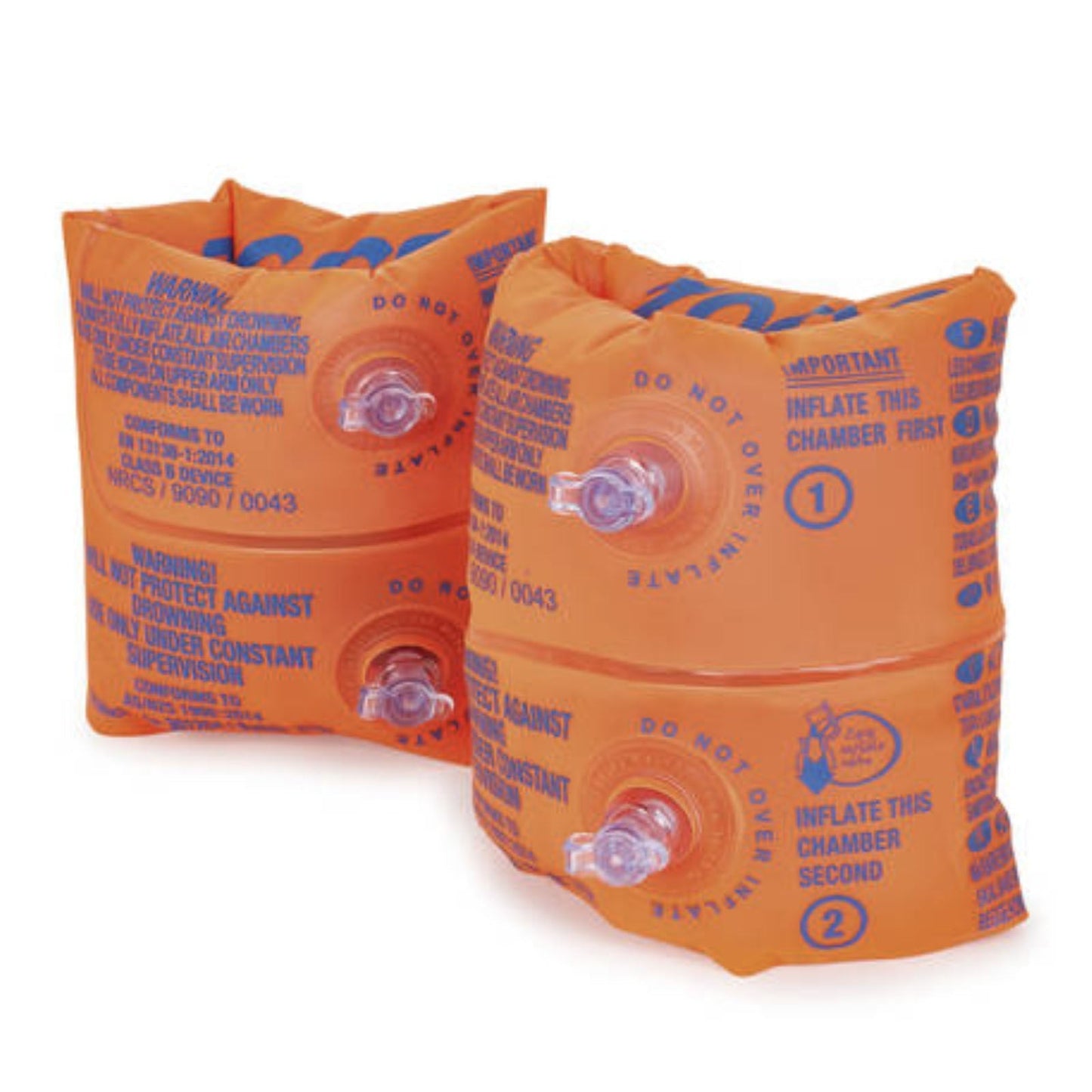 ZOGGS Roll Ups Stage 2 Childrens Swimming Learn to Swim Kids Water Arm Bands Inflatable Rings-2